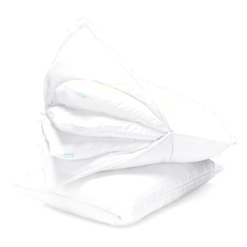 EverSnug Goose Feather Adjustable Layer Pillows for Sleeping - Set of 2, Cooling, Luxury Pillows for Back, Stomach or Side Sleepers (King (Pack of 2))