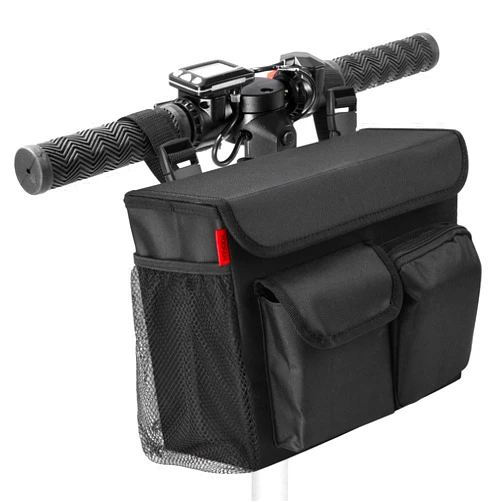 YOOFAN Mobility Scooter Bag – Convenient Organizer Pouch with 14-Inch Laptop Pocket and Cup Holders
