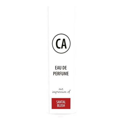 CA Perfume Impression of T. Ford Santal Blush For Women Fragrance Eau de Parfum Spray Bottle 0.33 Fl Oz/10ml