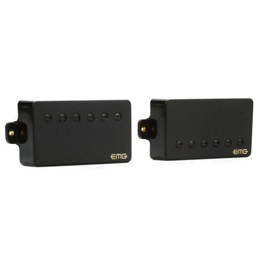 EMG REV Revelation Signature Passive Alnico 2 Humbucker Guitar Pickup Set, Black