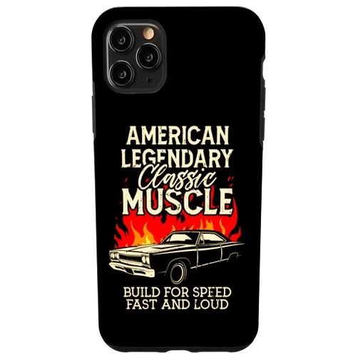 CharlIan Minds - American Legendary Muscle Car iPhone 11 Pro Max American Legendary Muscle Build For Speed Fast And Loud Case