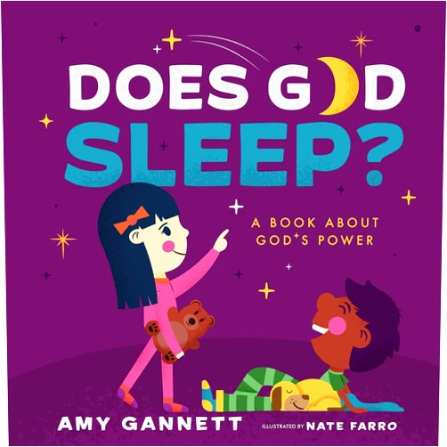 Amy Gannett Does God Sleep?: A Book About God’s Power (Tiny Theologians™)