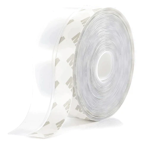 ZY PLUM Weather Stripping Door Seal Strip,Door Strip Bottom for Doors Silicone Sealing Sticker Adhesive for Doors and Windows Gaps of Anti-Collision Silicone 5M/16FT (35MM, Transparent)