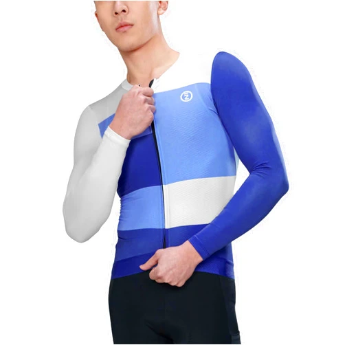 INBIKE Cycling Jersey Long Sleeve Breathable and Quick Dry with 3 Rear Pockets Biking Shirt for Men and Women