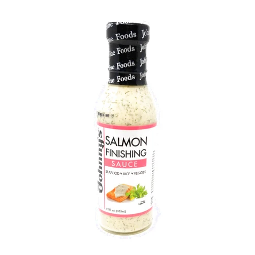 Johnny's Salmon Finishing Sauce, 12 oz