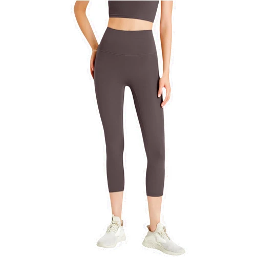 SIGNEALA High Waisted Yoga Leggings for Women: Tummy Control Workout Activewear Capri Pants - Athletic Bottoms for Yoga Gym