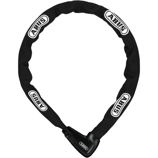 ABUS Steel-O-Chain 9809K Chain Lock - Bike Lock with XPlus Cylinder for Protection Against tampering - ABUS Security Level 12-9 mm Thick - 170 cm Long - Black