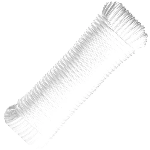 RamPro Nylon Rope, Paracord 550 Works Well for Camping Hiking Utility, Good for Clothesline, Tie, Pull, Swing and More - 1/4 Inch by 80 Ft. White