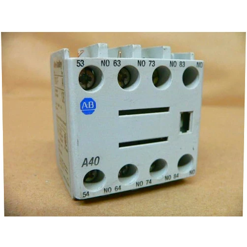 Allen-Bradley Allen Bradley Allen-Bradley 100-Fa40 Auxiliary Contact 10A 600Vac