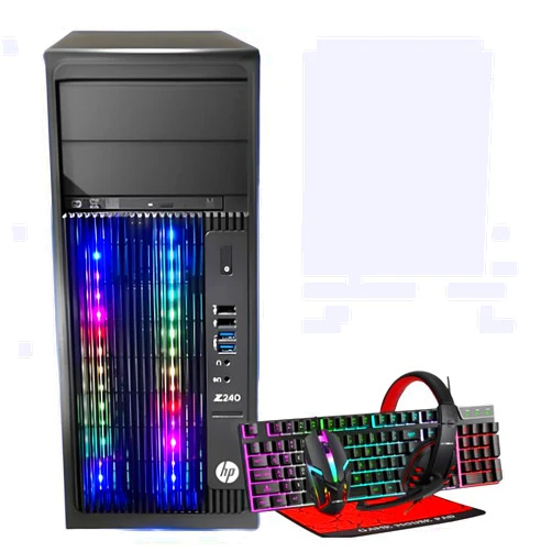 Generic HP Computer Gaming Desktop, Intel Core i7 3rd gen 3.2GHz Processor, 16GB Ram, 1TB SSD, NVIDIA Gt 1030 2Gb DDR5, Ultronix Keyboard, Mouse, Mousepad, Headset Windows 10 Pro (Renewed)