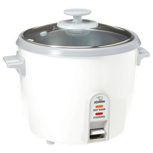 Zojirushi NHS-10 6-Cup (Uncooked) Rice Cooker, White