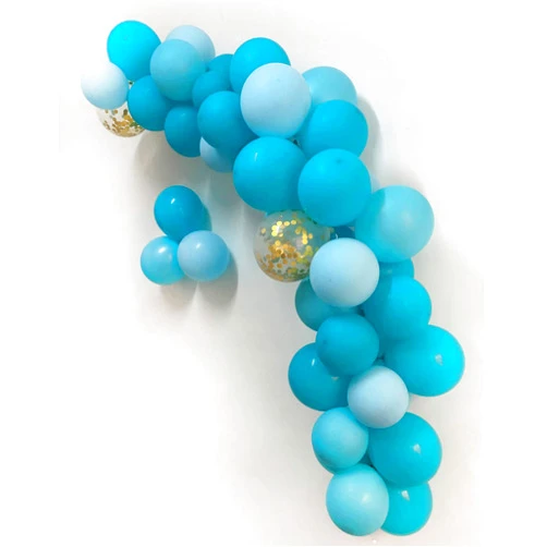 TSOTU Balloon Arch Kit Balloon Garland Kit–Wedding Bachelorette Birthday Anniversary Party Decorations Backdrop Décor (Balloon garland kit Turquoise Blue)