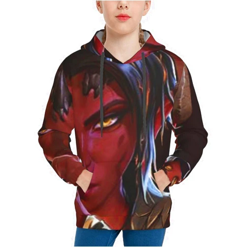 DAHGED K-Arlach Hoodie Youth Pullover Hoodie Long Sleeve Casual Sweatshirt With Pocket For Child Boys Girls