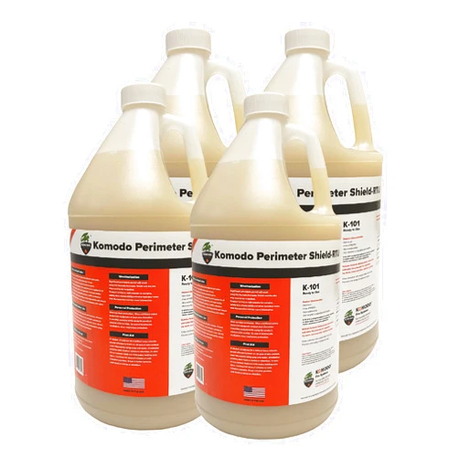 KOMODO FIRE SYSTEMS Komodo Home Fire Prevention - 4 Gallons Pre-Mixed Advanced Wild Fire Protection, Ready-to-Use Defensible Space Fire Retardant - Made in USA
