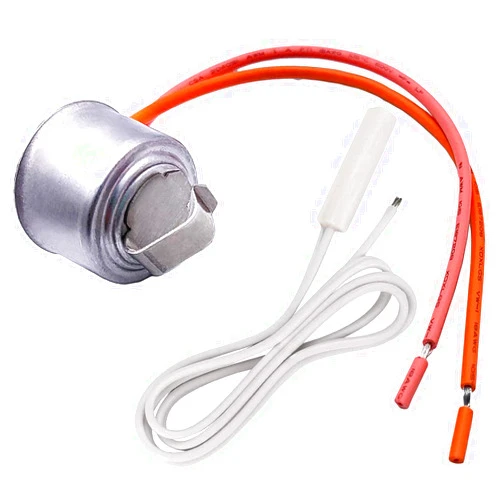 PartsBroz WR50X10068 Defrost Thermostat WR55X10025 Temperature Sensor - Compatible with General Electric Hotpoint Kenmore Refrigerator - Replaces AP3884317 AP3185407 PS1017716 - L140-30F Thermostat