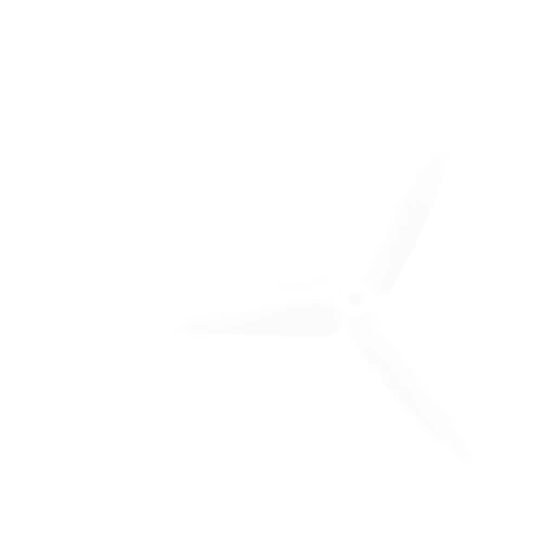 Microheli Plastic 3 Blade Propeller 82mm Tail Blade (WHITE) - BLADE 200 SRX / 200 S