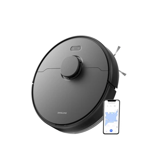dreame D9 Max Gen 2 Robot Vacuum and Mop Combo, LDS Navigation, 6000Pa Strong Suction Power, 240mins Runtime, 2-in-1 Sweep and Mop, WiFi, APP, Voice Control