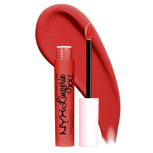 NYX PROFESSIONAL MAKEUP Lip Lingerie XXL Matte Liquid Lipstick - Warm Up (Red Rose)