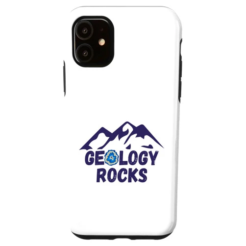 Geologist, Geology, Geoscientist, rockhounding Pun iPhone 11 Geology rocks - Funny Geologist Mineral Collector pun Case