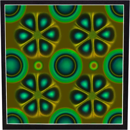 Learay 4 x 4 Inch Magnetic Field Viewing Film, Magnetic Field Viewer, Magnetic Flux Display, Magnet Pattern Detector, See Magnetic Field for Scientific Project (4 * 4 Inch)