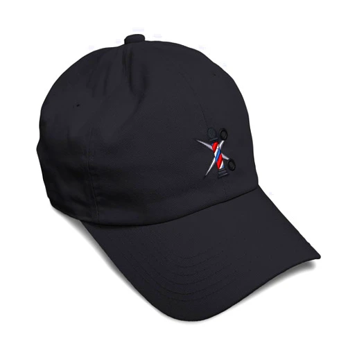 Speedy Pros Soft Baseball Hat Embroidered Dad Hat Barber Pole Scissors Embroidery Men & Ladies Baseball Cap Cotton