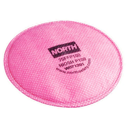 North by Honeywell N series P100 low profile flexible filter. (2/pk), magenta (75FFP100)