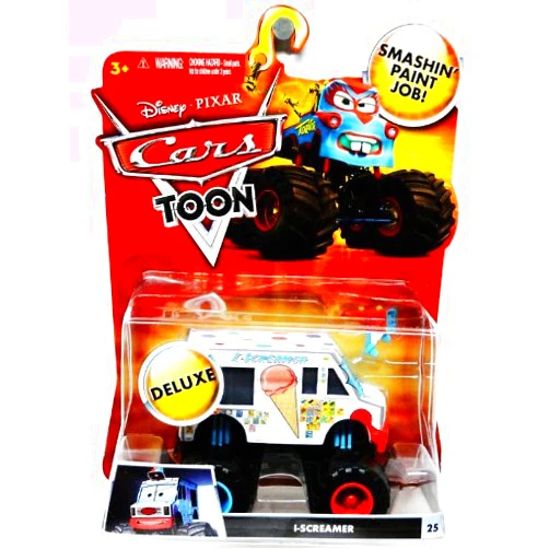 Mattel Disney / Pixar CARS TOON 155 Die Cast Car Oversized Vehicle IScreamer