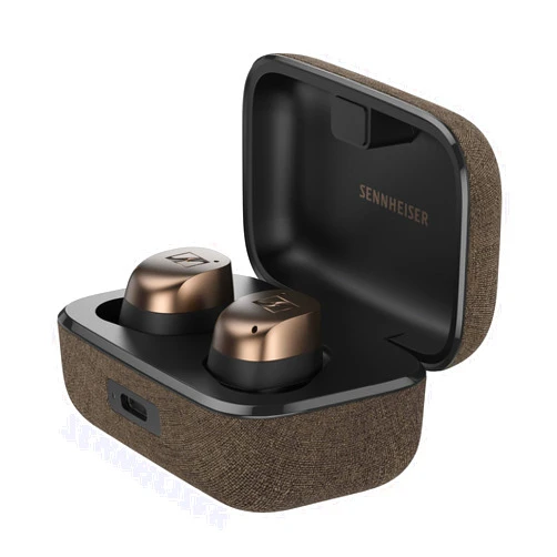Sennheiser MOMENTUM True Wireless 4 Smart Earbuds with Bluetooth 5.4, Crystal-Clear Sound, Comfortable Design, 30-Hour Battery Life, Adaptive ANC, LE Audio and Auracast - Black Copper