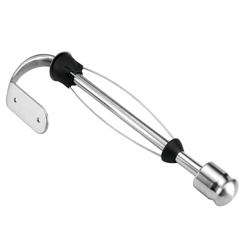 Kamenstein 4554ASB Perfect Tear Patented Wall Mount Paper Towel Holder with Rounded Finial, 14-Inch, Silver