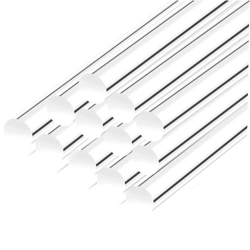 Patelai 12 Inch Acrylic Dowel Rods for DIY Crafts 0.5 Inch Diameter Acrylic Round Rods Clear Acrylic Dowel Rods for Plant Stakes Curtain Pulls Retaining Rods Shower Rods (12)