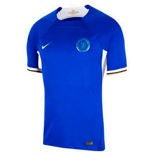 Chelsea Nike 2023-2024 Chelsea Home Football Soccer T-Shirt Jersey Blue