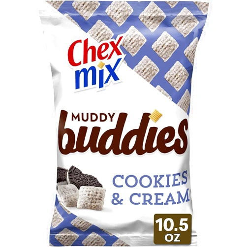 Generic Muddy Buddies, Cookies and Cream Snack Mix, 10.5 oz (Pack of 6)