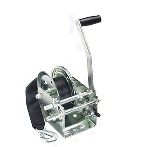 Fulton 142416 Dual Speed Trailer Winch with 20' Strap - 2600 lbs. Capacity