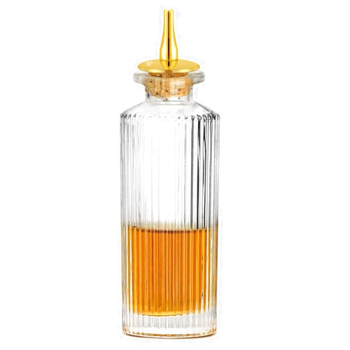 SuproBarware Bitter Bottle – Pillar Shape Bitter Bottle for Cocktail, 4.7oz / 140ml, Great for Bartender, Home Bar
