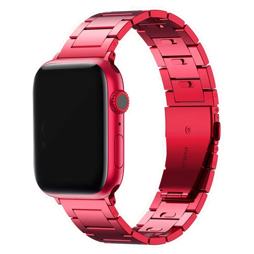 STARGOGO Compatible with Apple Watch Band 49454442mm 414038mm Upgraded No Tools Needed Stainless Steel Link Bracelet, Quick Release Adjustable Business Solid Metal Watch Strap for iWatch Band