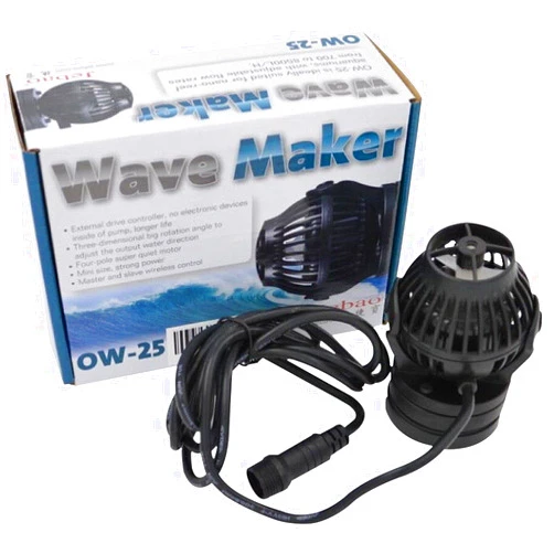 BestParts Jebao OW-25 Wavemaker Pump with Controller, 2266 GPH fit for 20-40 inch Fish Tank Acquarium, 23W