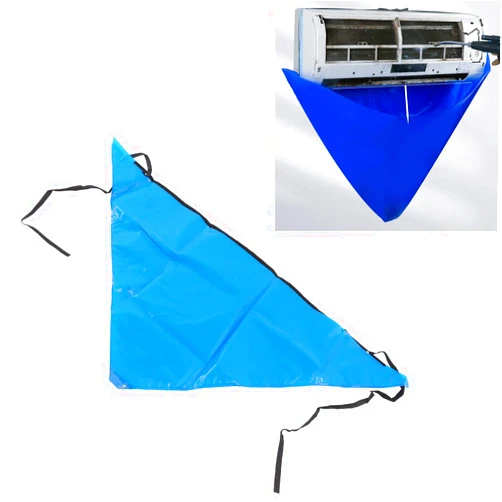 F&Y Air Conditioning Washing Cover Waterproof Leak Proof Thicken Double Layer Universal Air Conditioner Dust Washing Tool