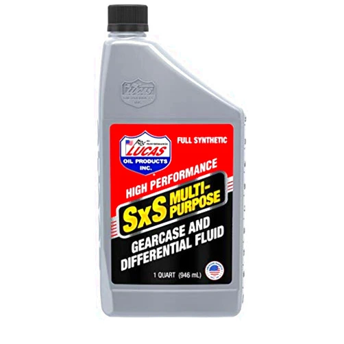 Lucas Oil Synthetic Multi-Purpose Gearcase and Differential Fluid/6x1/Quart