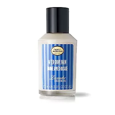 The Art of Shaving After-Shave Balm for Men - Face Moisturizer, Clinically Tested for Sensitive Skin, Lavender, 3.3 Ounce