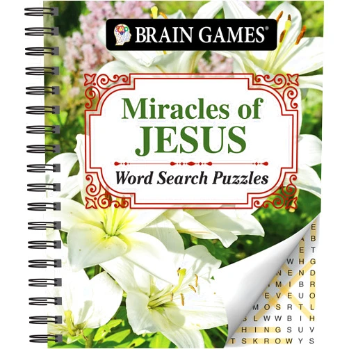 By Publications International Ltd. (Author), Brain Games (Author) Brain Games - Miracles of Jesus Word Search Puzzles (Brain Games - Bible)