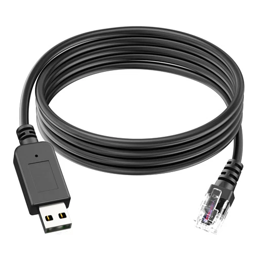 ZiBwnfuxcz Radar Detector Cable, USB to RJ11 Plug Cable,Replacement Radar Detectors Power Cable for Escort MAX 360 Uniden R1 R3 R4 DFR8 DFR9 Passport 9500i Radenso XP Beltronics STI Radar Detector(RJ11-9.84ft)