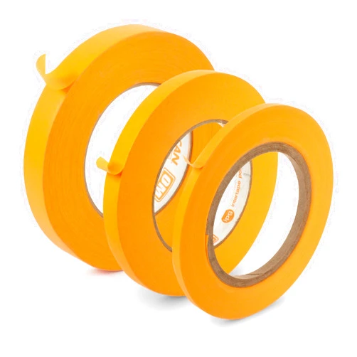 StewMac Orange Multi-Purpose Tape, 60-yard roll - Set of 3 Sizes (1/4