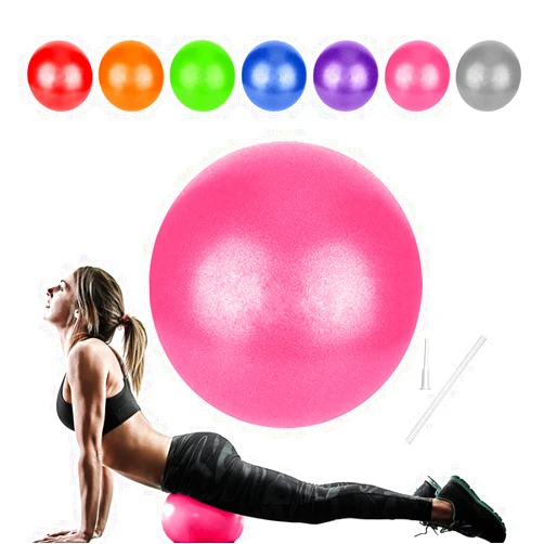 Goonidy Small Pilates Ball for Therapy Mini Workout Core 9 Inch Small Exercise Mini Bender Pilates, Yoga, Workout, Bender, Core Training and Physical Therapy, Improves Balance