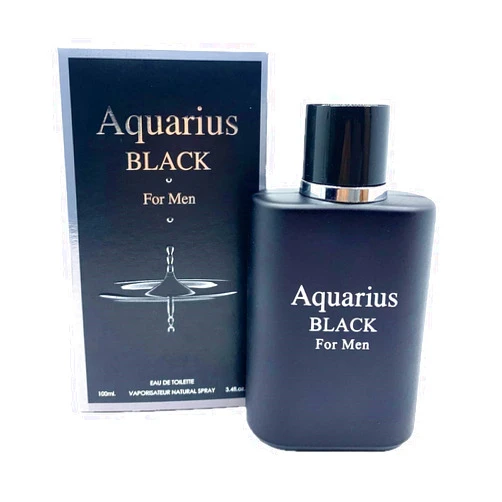 Generic Aquarius Black Men's Cologne 3.4 Fl. Oz. Eau de Toilette Spray