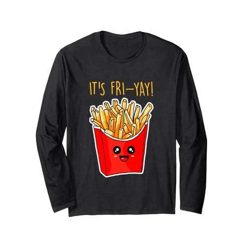Es ist Fri-yay Lustiger It's Fri-yay Funny Long Sleeve T-Shirt