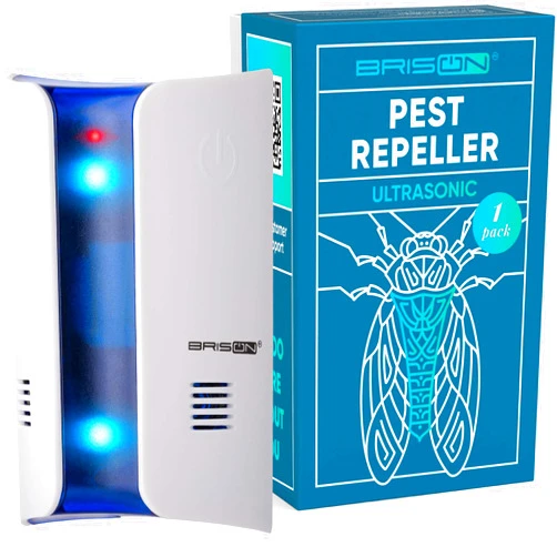 Velocentric Brison Ultrasonic Rodents Repellent 1 Pack - Electromagnetic Pest Repeller Plug-in - Prevents & Drives Away Mice Rats Percy Jackson e os Olimpianos (Em Portuguese do Brasil)