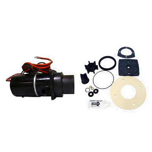 Jabsco 37041-0010 Marine Marine Electric Toilet Macerator Sub Assembly Kit, 12-Volt, 37010-Series,Black