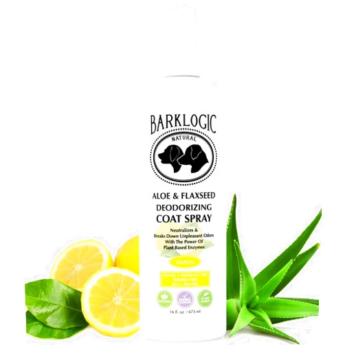 BarkLogic Leave in Conditioning Hair Detangling SprayConditioner, 16oz, Lemon - Dog & Puppy Detangler and Dematting Spray