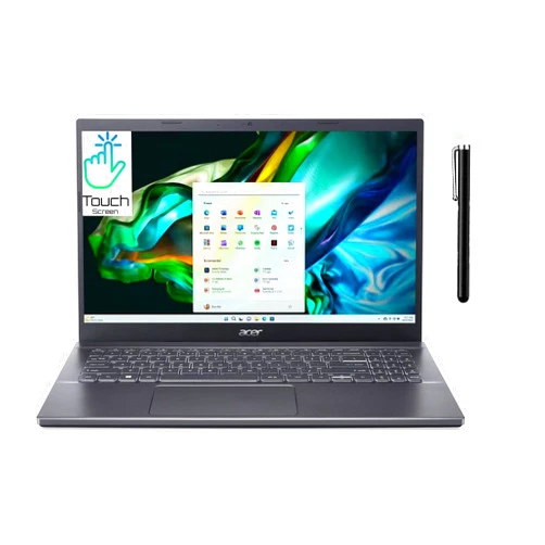acer Aspire 5 Touch Slim Laptop Intel 10-Core i5 up to 4.4GHz 12GB RAM 512GB SSD 15.6in Full HD Iris Xe Graphics Web Cam WiFi HDMI Windows 11 (A515 - Renewed)