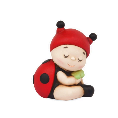 Egan Statue, Ceramic, Ivory, Small